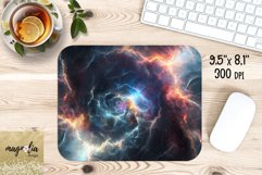 mouse pad, cosmic abstract texture, sublimation png Product Image 1