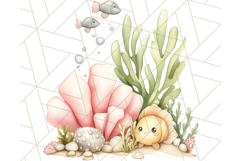 Under the Sea Nursery Clipart, Ocean Animals PNG Product Image 3