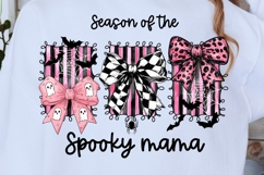 Preppy Coquette Halloween Bows PNG | Spooky Mama Sublimation Product Image 6