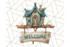 Cozy Cabin Critters Clipart PNG, Fall Animal Png Product Image 3