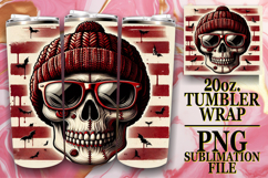 ENCHANTING DREAMS 20oz TUMBLER WRAP, Skull Product Image 1