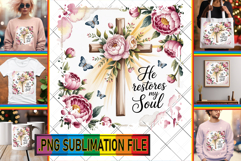 Sweet TSHIRT Art PNG, Religious Product Image 1