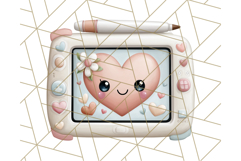 Simple School Supplies Clipart, Cute Classroom PNG Product Image 3