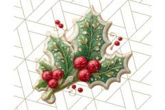 Christmas Cookies Clipart PNG Festive Treats Product Image 3