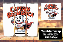 Unique Gift: 20oz Tumbler Design , Funny Ghost Product Image 1