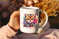 Funny Cat Sarcastic Quote Clipart Sublimation #31 Product Image 2