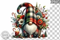 Christmas Gnome Sublimation - Clipart PNG Bundle Product Image 7