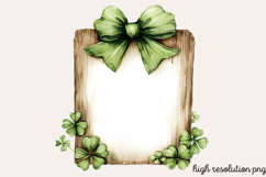 St Patricks Day Signs Clipart PNG Product Image 1
