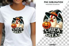 Chick or Treat Shirt Design for Chicken Lovers & Farm Animal Product Image 1