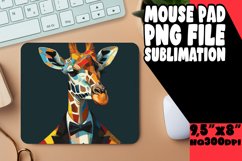 Animal-Inspired Sublimation Mouse Pad Product Image 1