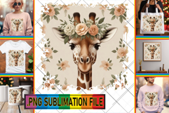 Playful PNG TSHIRT Magic, Giraffe Product Image 1