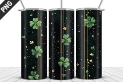 3D St Patrick&#039;s Day Tumbler Wrap| Sublimation Design Product Image 4