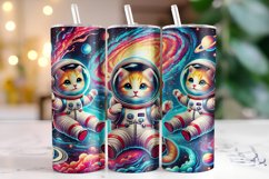 Space Cats Tumbler Wrap | Sublimation | Tumblers Product Image 1