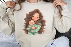 Watercolor Sisterhood Clipart PNG Product Image 1