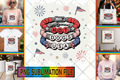 Fun Tote Bag Gift Ideas PNG, Patriotic Product Image 1