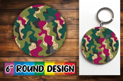 Unique Round Designs for Gifts PNG, Funky Pattern Product Image 1