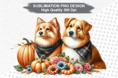 Halloween Dog - Halloween clipart Sublimation PNG Design Product Image 1