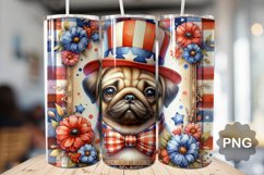 4th Of July Dog Tumbler Bundle - 24 Designs Product Image 7