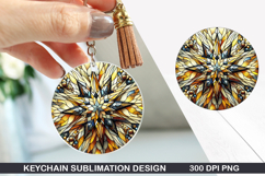 Christmas Keychain Sublimation - Christmas Keychain PNG Product Image 1