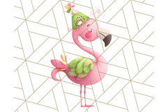 Tropical Fruit Party Animals PNG Clipart, Cute Summer Animal Product Image 3