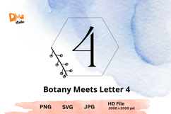 Botany Meets Letter Product Image 1