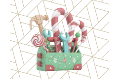 Santa’s Workshop PNG Clipart Elves, Toys &amp; Gifts Clip Art Product Image 3