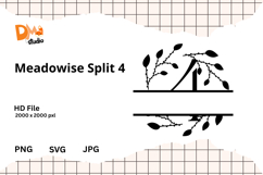 Meadowise Split Monogram Product Image 1