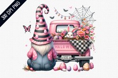 Easter Day Gnome - Sublimation Clipart PNG Design Product Image 1