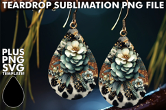 Unique Teardrop Earrings Art Ideas, Leopard Prints Product Image 1