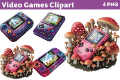 Video Games Clipart PNG Product Image 1