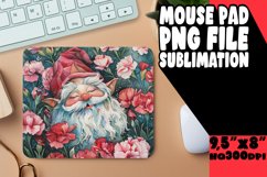Summer Blossom Gnome Mouse Pad Product Image 1