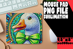 Bright Desk Pad Sublimation Ideas, Goose Product Image 1