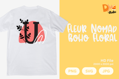Fleur Nomad Boho Floral Monogram Product Image 1