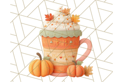 Cozy Fall Clipart PNG Autumn Cozy Elements Product Image 3