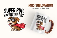 Sarcastic dog mug sublimation png Product Image 1