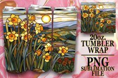 Alluring Stained Glass Tumbler Masterpieces Product Image 1