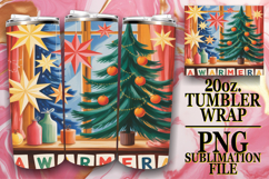 Happy beginnings 20oz tumbler wrap, Holiday Product Image 1