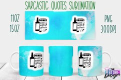 Sarcastic Quotes Sublimation | PNG Design | Funny v.2 Product Image 21