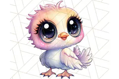 Farm Animals Kawaii Clipart PNG, Cute Barnyard Animal Product Image 3