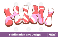 mini Png Retro Retro Mother&#039;s Day Mom Sublimation Product Image 1