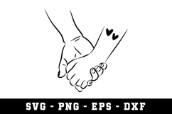 Hand Shake SVG | SVG Cut files | Cricut Product Image 1