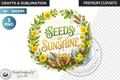 Bloom &amp; Bright Spring Quotes for Sublimation and POD Product Image 1