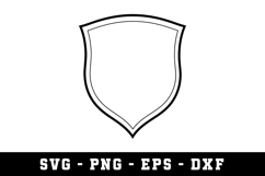 Tampler Shield Svg Design| SVG Cut files | Cricut Product Image 1