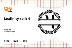Leafinity Split Monogram Product Image 1