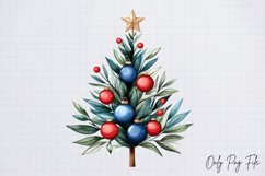 Cozy Christmas Houseplant Clipart PNG Product Image 1