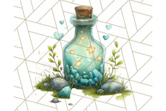 Magical Creatures Clipart PNG, Fantasy Animals Png Product Image 3
