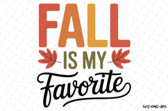 Fall is my favorite Svg | Halloween Svg | Svg Cut Files Product Image 1
