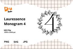 Lauressence Monogram Product Image 1