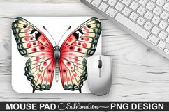Butterfly Sublimation Mouse Pad PNG Design Product Image 1