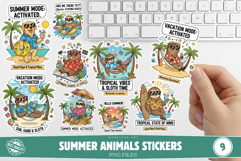 Summer Animals Stickers Product Image 1